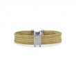 Alor Gold Cable Bangle Bracelet